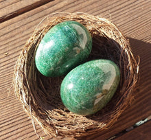 Load image into Gallery viewer, JADE EGG Natural Stone Hand Carved Gemstone Egg