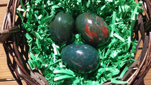 Load image into Gallery viewer, BLOODSTONE EGG Natural Stone Hand Carved Gemstone Egg