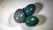 Load image into Gallery viewer, BLOODSTONE EGG Natural Stone Hand Carved Gemstone Egg