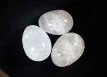 Load image into Gallery viewer, CLEAR QUARTZ EGG Natural Stone Hand Carved Gemstone Egg