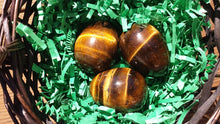 Load image into Gallery viewer, TIGER EYE EGG Natural Stone Hand Carved Gemstone Egg
