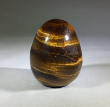 Load image into Gallery viewer, TIGER EYE EGG Natural Stone Hand Carved Gemstone Egg