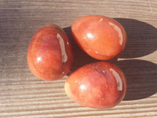 Load image into Gallery viewer, RED AVENTURINE EGG Natural Stone Hand Carved Gemstone Egg
