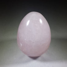 Load image into Gallery viewer, ROSE QUARTZ EGG Natural Stone Hand Carved Gemstone Egg