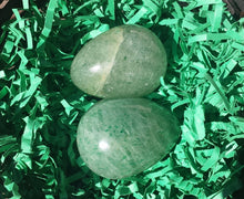Load image into Gallery viewer, GREEN AVENTURINE EGG Natural Stone Hand Carved Gemstone Egg