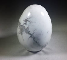Load image into Gallery viewer, HOWLITE EGG Natural Stone Hand Carved Gemstone Egg