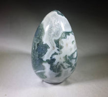 Load image into Gallery viewer, TREE AGATE EGG Natural Stone Hand Carved Gemstone Egg