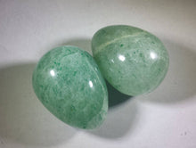 Load image into Gallery viewer, GREEN AVENTURINE EGG Natural Stone Hand Carved Gemstone Egg