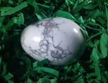 Load image into Gallery viewer, HOWLITE EGG Natural Stone Hand Carved Gemstone Egg