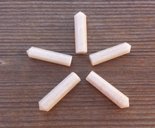 Load image into Gallery viewer, NATURAL MOONSTONE Single Terminated Gemstone Crystal Pencil Point (One)