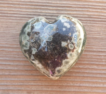 Load image into Gallery viewer, NATURAL RAINFOREST RHYOLITE Gemstone Puffy Heart 40-45mm