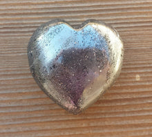 Load image into Gallery viewer, NATURAL HEMATITE Gemstone Puffy Heart 40-45mm