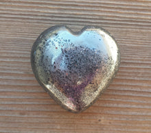 Load image into Gallery viewer, NATURAL HEMATITE Gemstone Puffy Heart 40-45mm