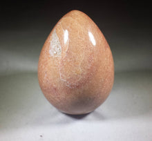 Load image into Gallery viewer, PEACH MOONSTONE EGG Natural Stone Hand Carved Gemstone Egg