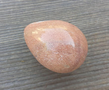 Load image into Gallery viewer, PEACH MOONSTONE EGG Natural Stone Hand Carved Gemstone Egg
