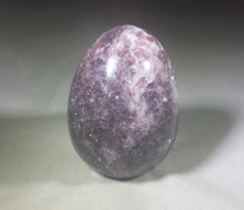 Load image into Gallery viewer, LEPIDOLITE Natural Stone Hand Carved Gemstone Egg