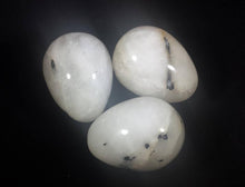 Load image into Gallery viewer, TOURMALATED QUARTZ Natural Stone Hand Carved Gemstone Egg