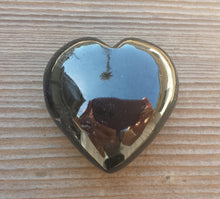 Load image into Gallery viewer, NATURAL BLACK TOURMALINE Gemstone Puffy Heart 40-45mm