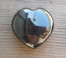 Load image into Gallery viewer, NATURAL BLACK TOURMALINE Gemstone Puffy Heart 40-45mm