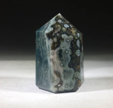 Load image into Gallery viewer, NATURAL RAINFOREST RHYOLITE Carved Faceted Point Gemstone Crystal Point