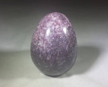 Load image into Gallery viewer, LEPIDOLITE Natural Stone Hand Carved Gemstone Egg