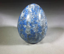 Load image into Gallery viewer, LAPIS LAZULI EGG Natural Stone Hand Carved Gemstone Egg