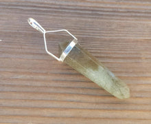 Load image into Gallery viewer, Natural LABRADORITE Crystal D - Point Pendant Gemstone