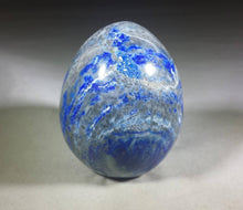 Load image into Gallery viewer, LAPIS LAZULI EGG Natural Stone Hand Carved Gemstone Egg