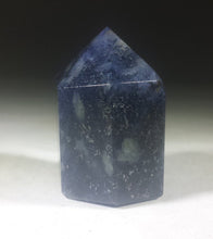 Load image into Gallery viewer, NATURAL IOLITE Carved Faceted Point Gemstone Crystal Point