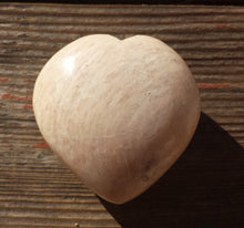 Load image into Gallery viewer, NATURAL MOONSTONE Gemstone Puffy Heart 40-45mm