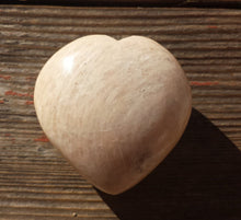 Load image into Gallery viewer, NATURAL MOONSTONE Gemstone Puffy Heart 40-45mm