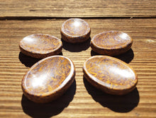Load image into Gallery viewer, CALLIGRAPHY STONE Worry Stone Natural Stone Hand Carved Gemstone Worry Stone
