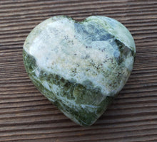Load image into Gallery viewer, Large NATURAL VASONITE Gemstone Puffy Heart 60-70mm