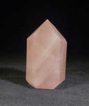 Load image into Gallery viewer, NATURAL ROSE QUARTZ Stone Carved Faceted Point Gemstone Crystal Point