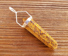 Load image into Gallery viewer, Natural CALLIGRAPHY STONE Crystal D - Point Pendant Gemstone