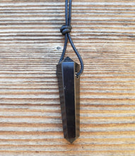 Load image into Gallery viewer, ONYX Crystal Point Pendant With Adjustable Cord Stone Natural Gemstone