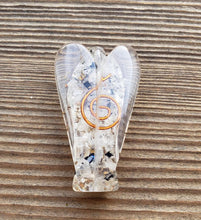 Load image into Gallery viewer, 2 INCH TOURMALATED QUARTZ Orgone Gemstone Angel