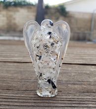 Load image into Gallery viewer, 2 INCH TOURMALATED QUARTZ Orgone Gemstone Angel