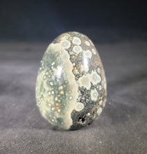 Load image into Gallery viewer, OCEAN JASPER EGG Natural Stone Hand Carved Gemstone Egg