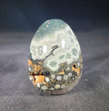 Load image into Gallery viewer, OCEAN JASPER EGG Natural Stone Hand Carved Gemstone Egg