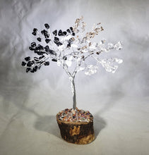 Load image into Gallery viewer, Natural BANISH BAD ENERGY Gemstone Chip Tree With 150 Stones Crystal Tree Of Life