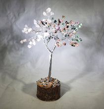 Load image into Gallery viewer, Natural LOVE Gemstone Chip Tree With 150 Stones Crystal Tree Of Life