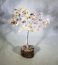 Load image into Gallery viewer, Natural MOTIVATION Gemstone Chip Tree With 150 Stones Crystal Tree Of Life