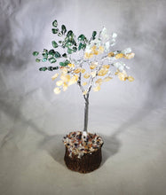 Load image into Gallery viewer, Natural PROSPERITY Gemstone Chip Tree With 150 Stones Crystal Tree Of Life