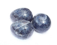 Load image into Gallery viewer, IOLITE EGG Natural Stone Hand Carved Gemstone Egg