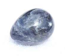 Load image into Gallery viewer, IOLITE EGG Natural Stone Hand Carved Gemstone Egg