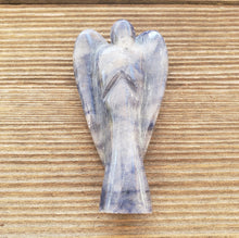 Load image into Gallery viewer, 3" BLUE AVENTURINE ANGEL Natural Handcarved Stone Gemstone