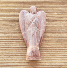 Load image into Gallery viewer, 3" MOOKAITE JASPER ANGEL Natural Handcarved Stone Gemstone