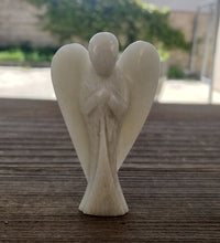 Load image into Gallery viewer, 3" CHRYSOBERYL ANGEL Natural Handcarved Stone Gemstone