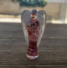 Load image into Gallery viewer, 2 INCH GARNET Orgone Gemstone Angel
